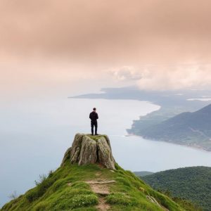 Ascensión ao Monte Xalo: cumio e vistas de Bergantiños