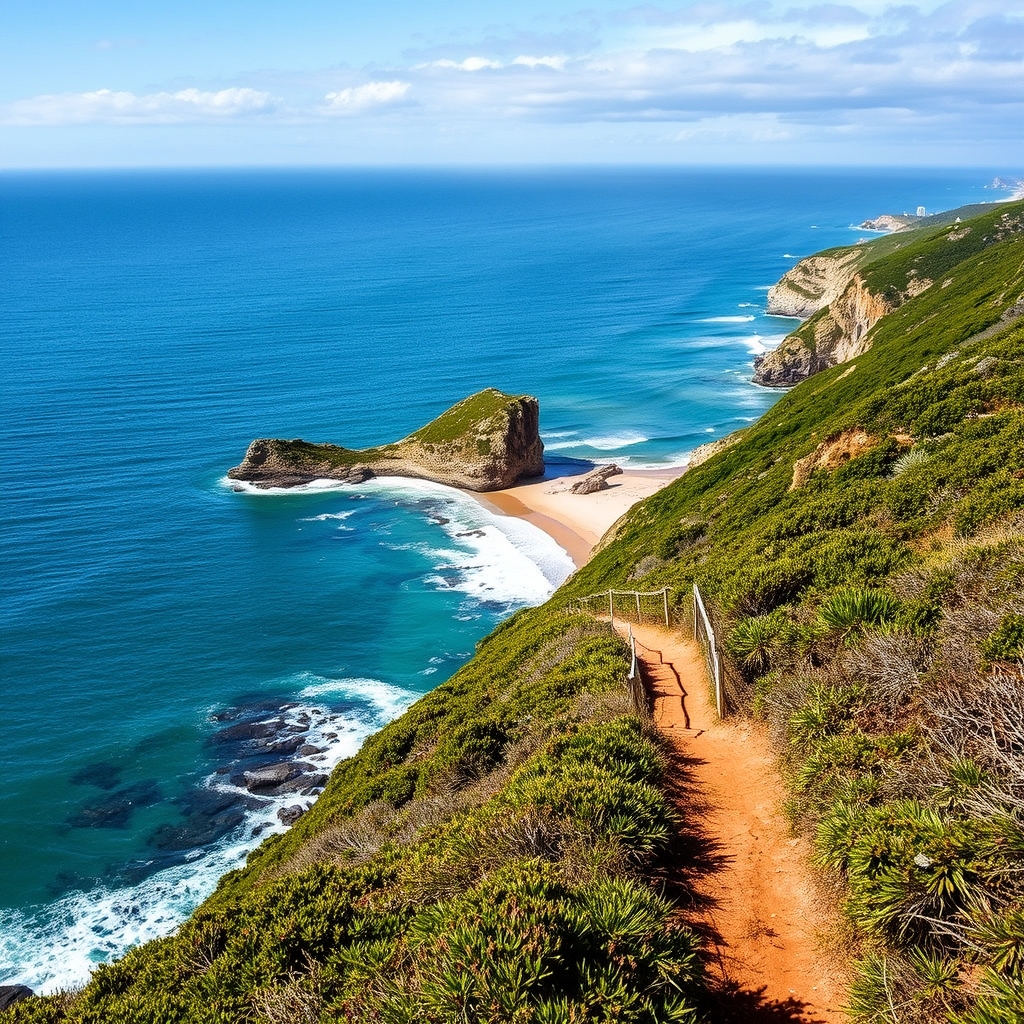 Sendeiro da Costa de Muros: praias e faros en Muros e Noia