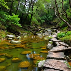 Ruta das Pozas do Río Tea: pozas e fervenzas en Ponteareas