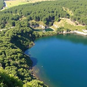 Ruta da Lagoa de Frouxeira: lagoa costeira en Valdoviño