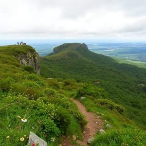 Travesía da Serra da Cova da Serpe: cumios e fragas en Guitiriz
