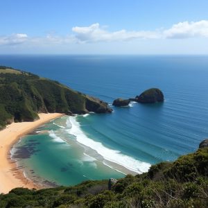 Sendeiro da Costa de Lira: praias e cantís en Fisterra