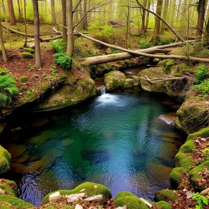 Ruta das Pozas do Río Rego do Lambre: pozas e bosques en Vilarmaior