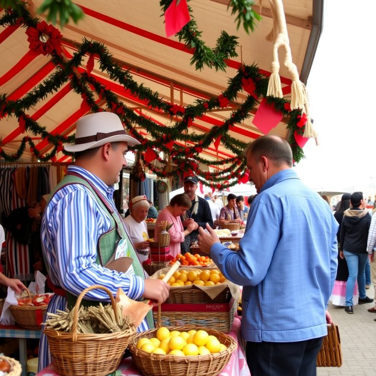 Feira do Cebreiro: produtos típicos e paisaxes de montaña