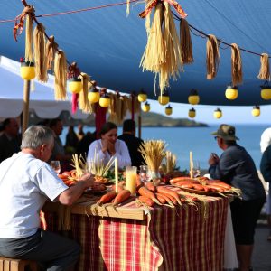 Festa do ourizo de mar de Camariñas: ourizos e artesanía na Costa da Morte