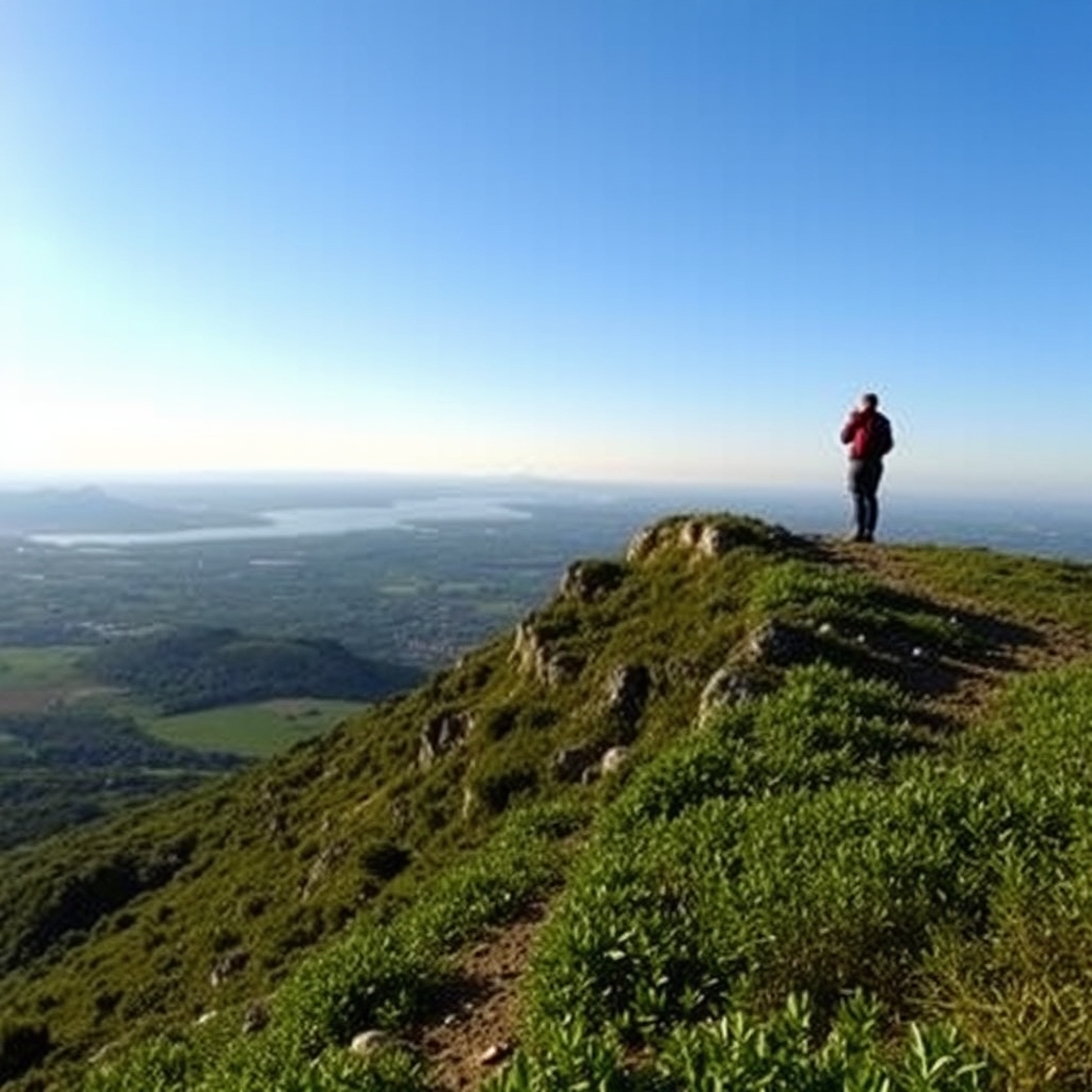 Ascensión ao Monte San Pedro: vistas da Coruña e da ría