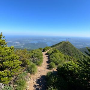 Ascensión ao Monte Castrove: cumio e vistas da Ría de Pontevedra en Poio
