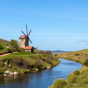 Ruta de los molinos del río Arnego en la comarca de Deza