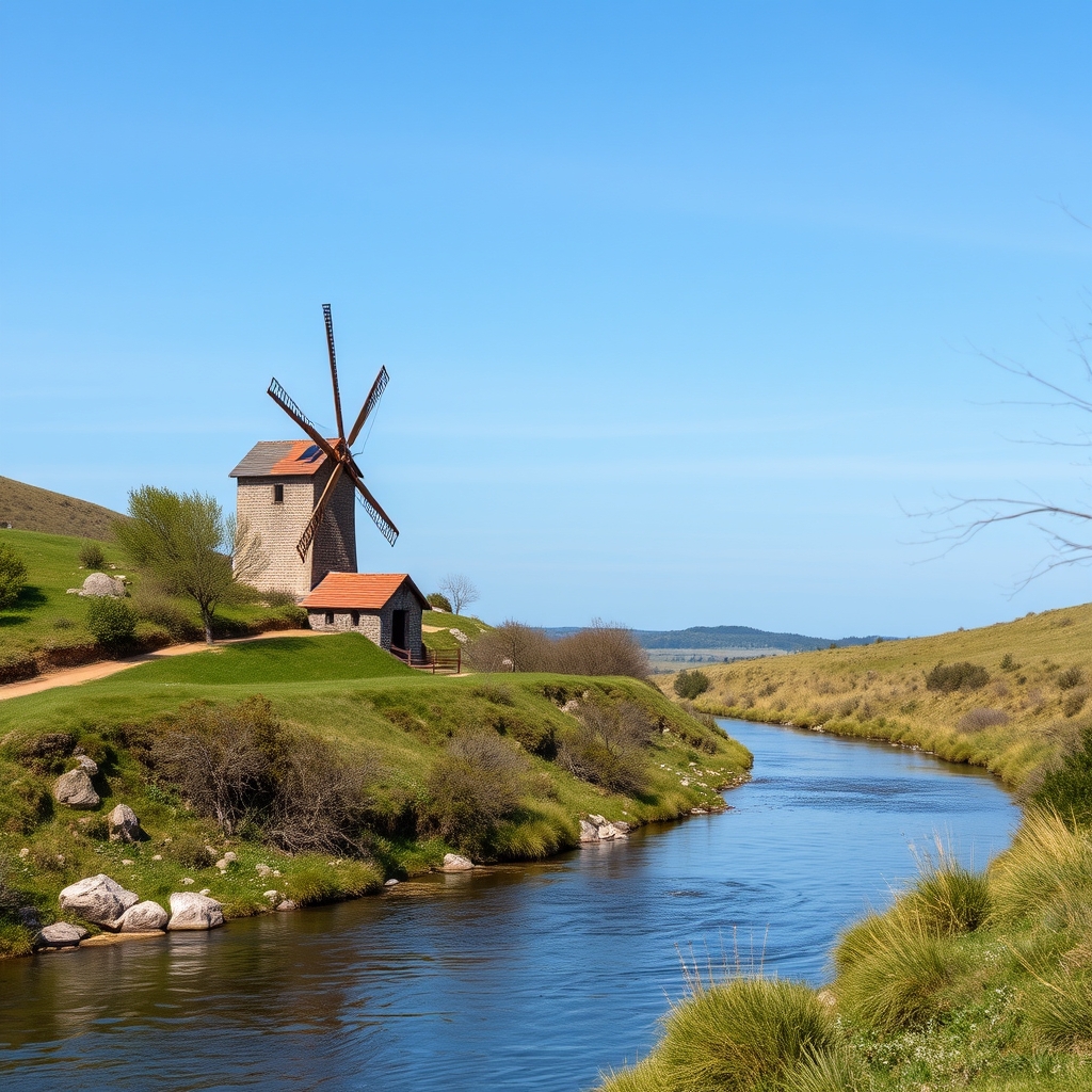 Ruta de los molinos del río Arnego en la comarca de Deza