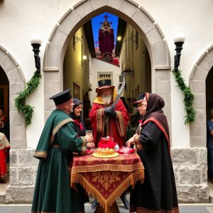 Romería de San Telmo de Tui: patrón dos mariñeiros no Miño