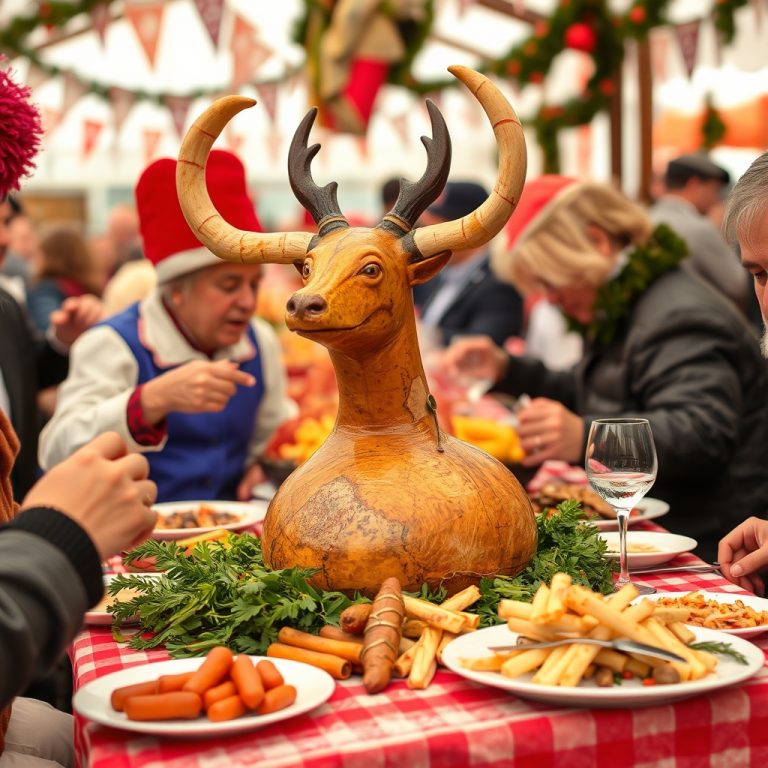 Festa do Xabaril de Cerdedo: carne de caza
