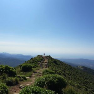 Ascensión ao Monte Cido: cima e ría de Vigo