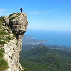 Ascensión ao Monte de San Cibrán: castro en Lalín