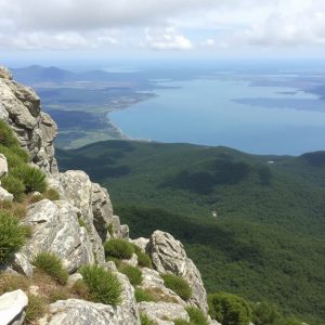 Ascensión ao Monte Picos de Ferreirúa: vista do Deza
