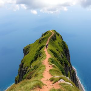 Ascensión ao Monte de San Cosme: cumio e miradoiro de Foz