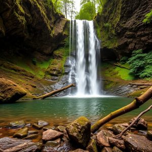 Descubre la cascada de A Toxa en O Saviñao