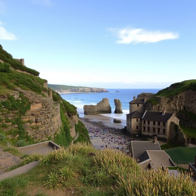 Fin de semana en Ribadeo: casco histórico y playa de las Catedrales