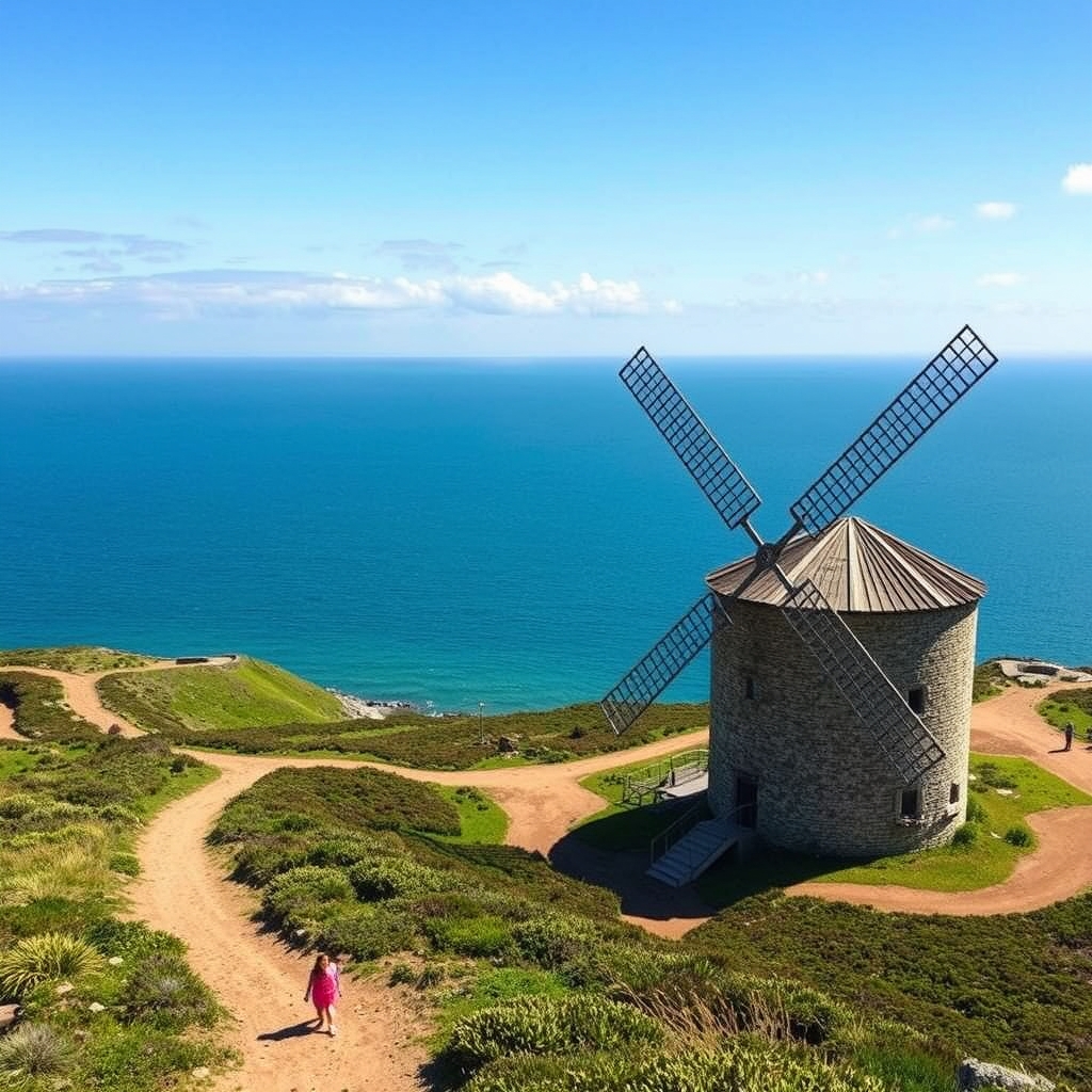 Ruta de los molinos de viento de Corrubedo