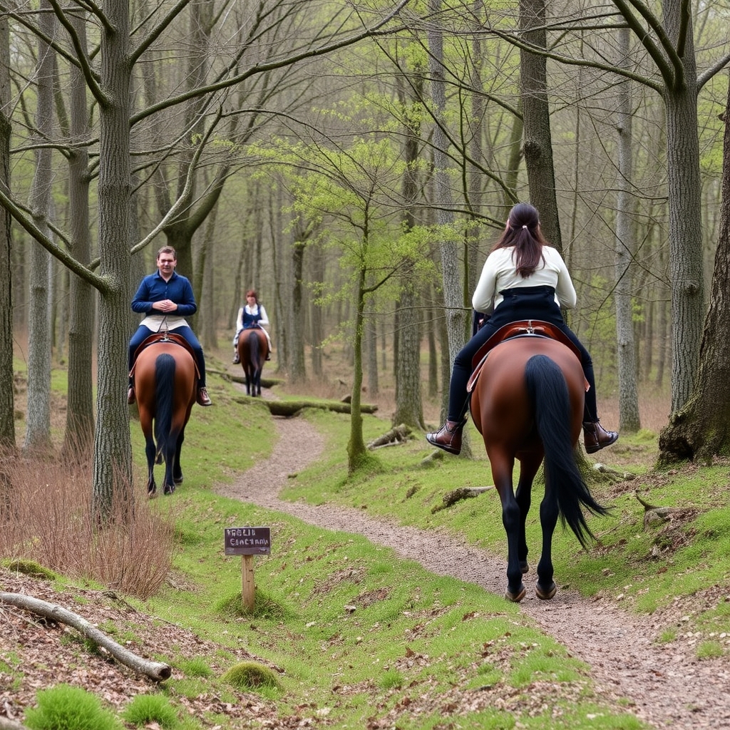 Plan de primavera: rutas a caballo por los bosques de Fragas do Eume