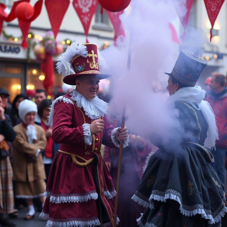 Carnaval de Sada: disfraces e charangas na ría