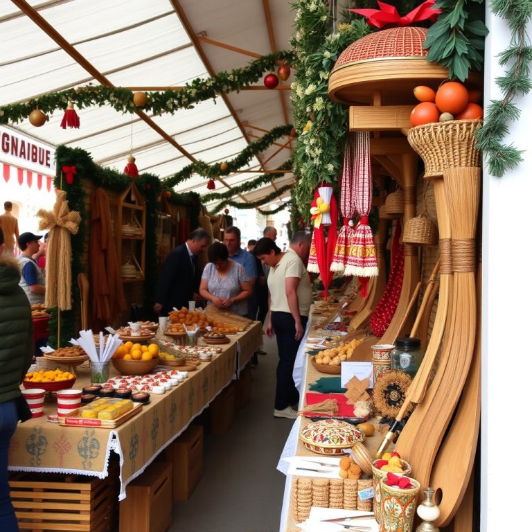 Feira do Artesanato de Santiago: produtos de calidade na capital