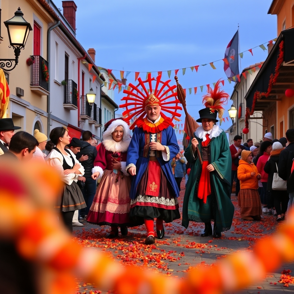 Carnaval de Foz: desfiles costeiros e disfraces no mar