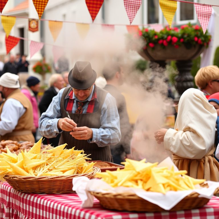 Feira do Grelo de As Goladas: grelos e cociña tradicional en Ourense