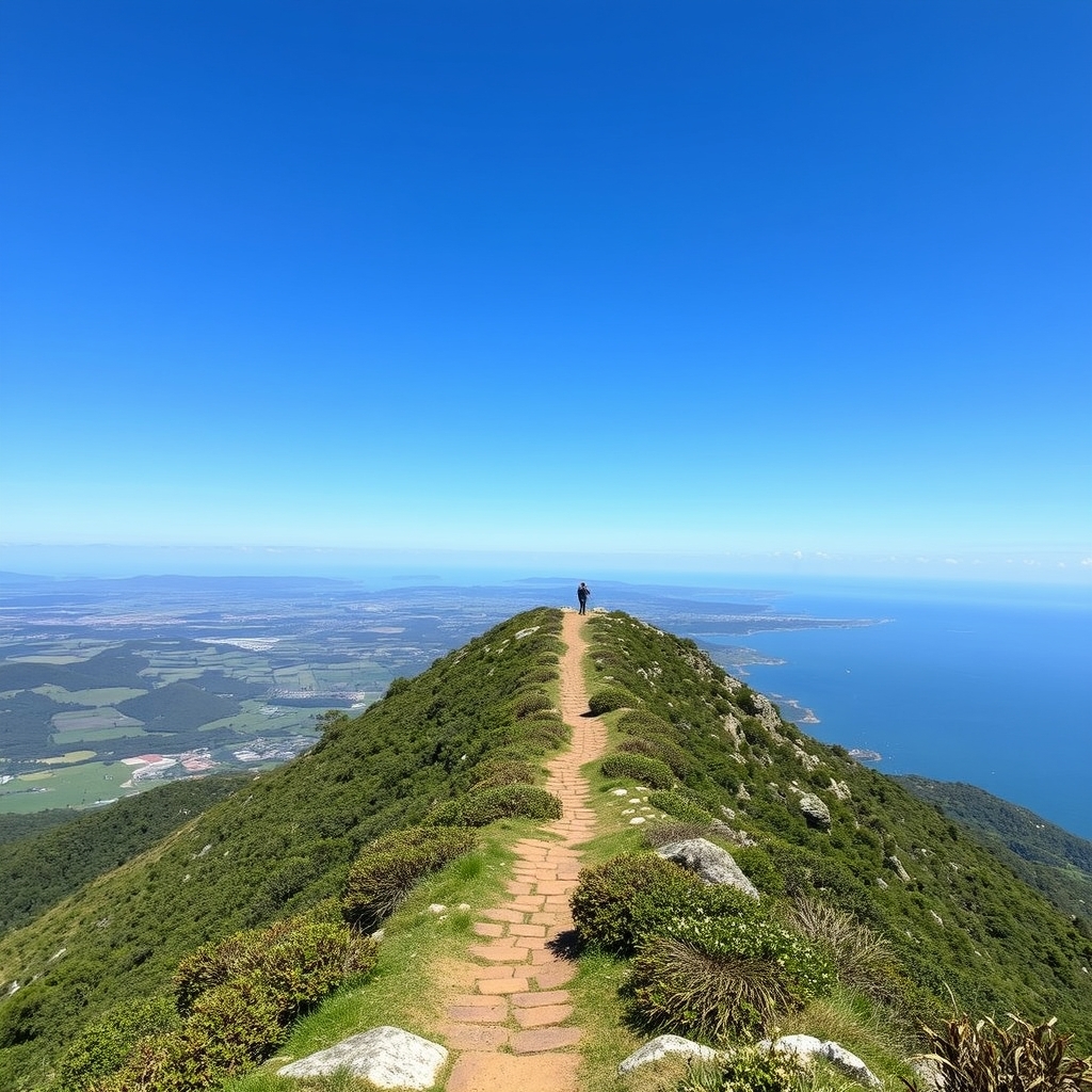 Ascensión ao Monte de Penas: cumio e ría de Ferrol 1 Ascensión ao Monte de Penas: cumio e ría de Ferrol