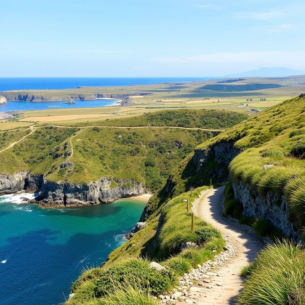 Ruta de los hórreos de Carnota y su paisaje protegido