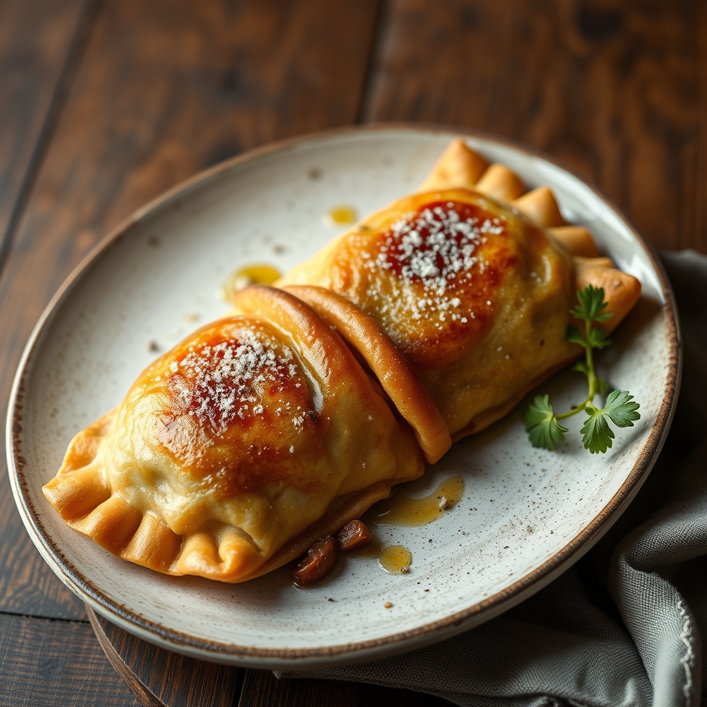 Receita de empanada de xoubas con cebola caramelizada