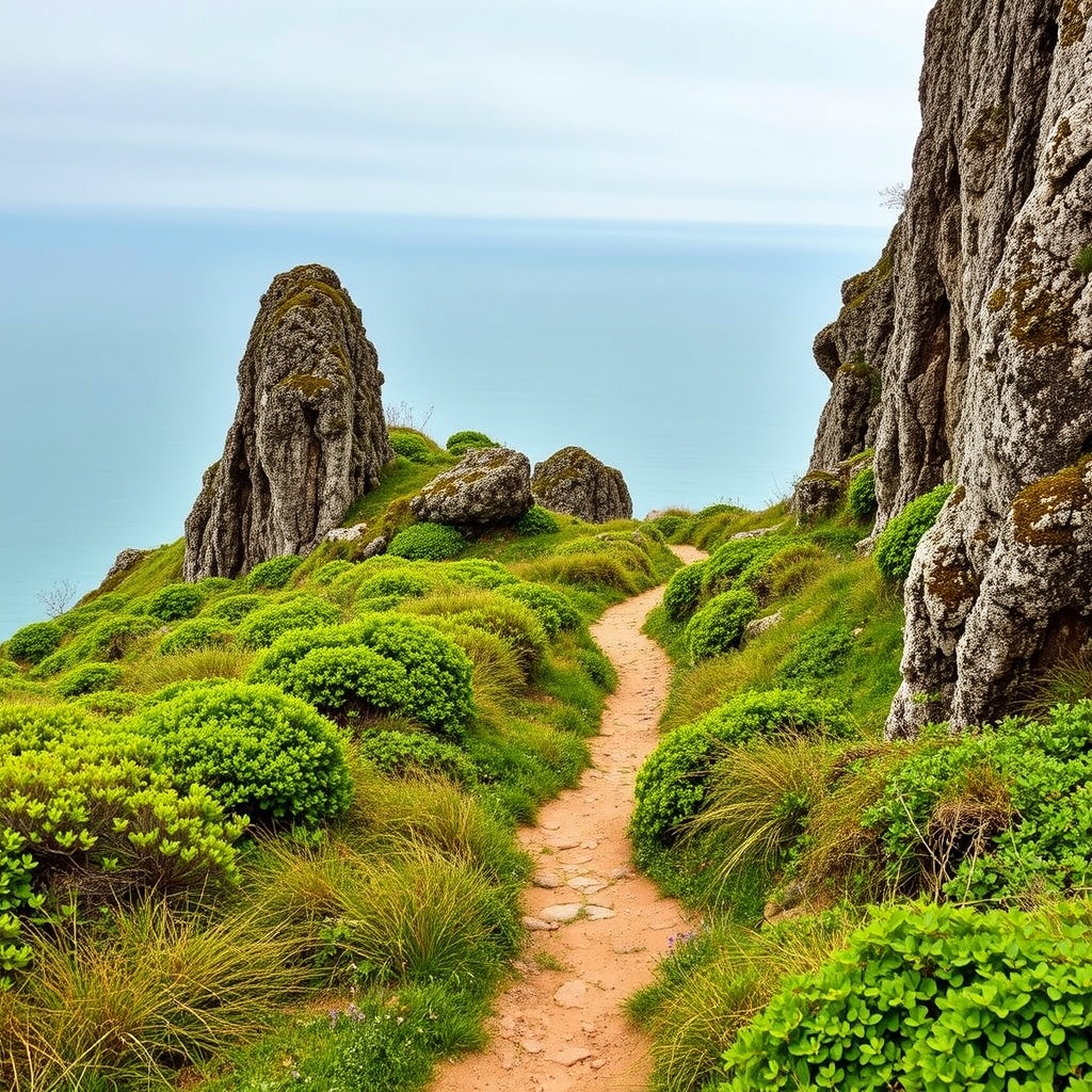 Ruta dos Cantís de Teixeiro: acantilados en Bares
