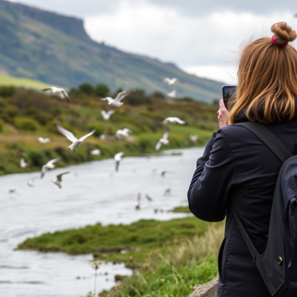Observación de aves en la ría de Ortigueira
