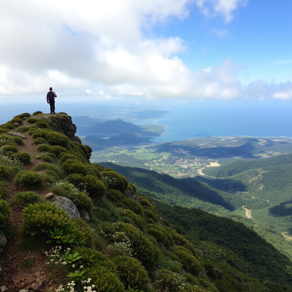 Ascensión ao Monte da Foca: vistas do Val do Ulla