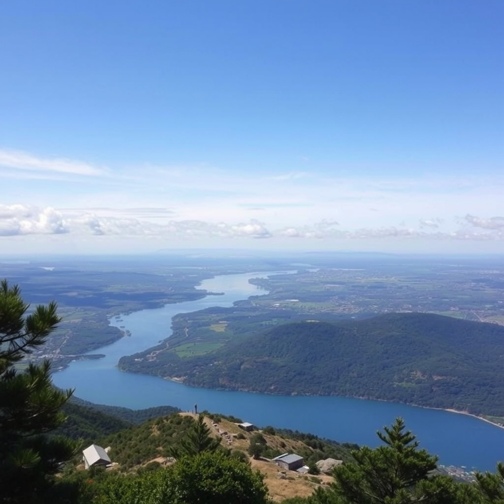 Ascensión ao Monte Boi: cumio e vistas da ría de Arousa