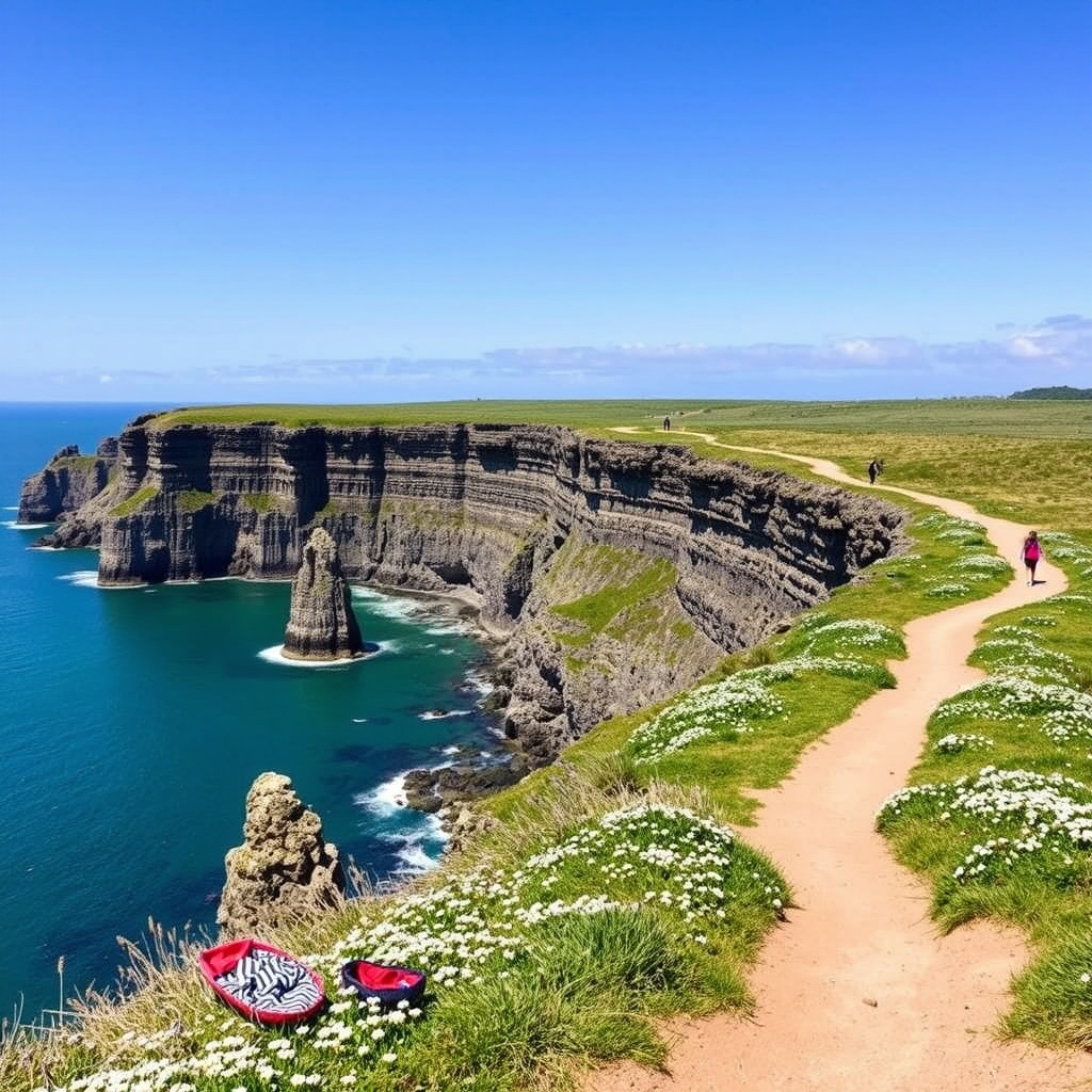Ruta de los faros de la Costa da Morte en primavera