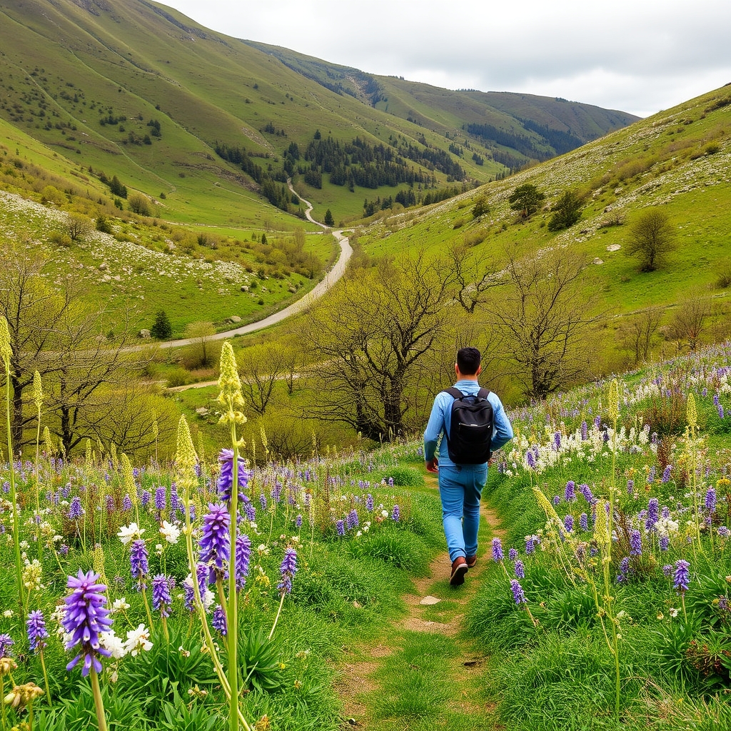 Plan de primavera: ruta de los cerezos en flor en o Val do Rosal