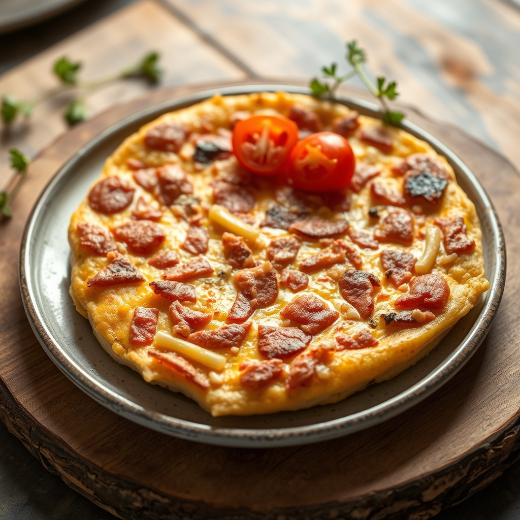 Os segredos da tortilla de patacas con cachelos de Lobeira
