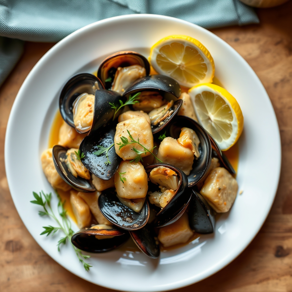 Receita de callos de pescada ao estilo de Ribeira