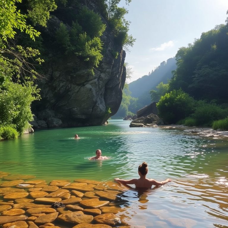 Plan de verano: baños en las pozas del río Tea