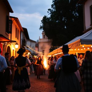 Fiestas de agosto en los pueblos de Galicia