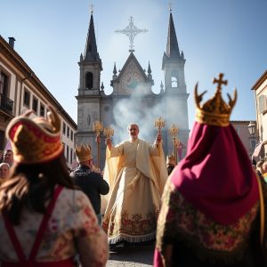Fiestas de la Ascensión en Santiago de Compostela