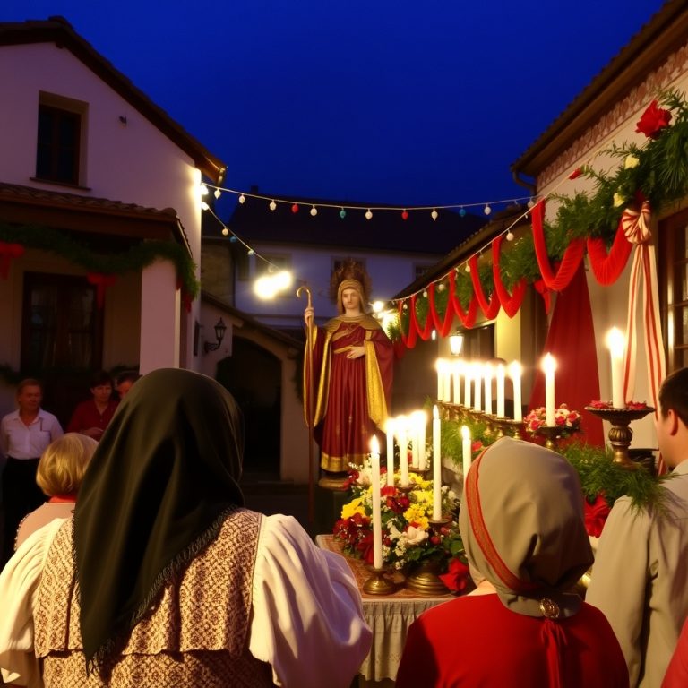 Romería de San Antonio de Corcubión: devoción e vila mariñeira