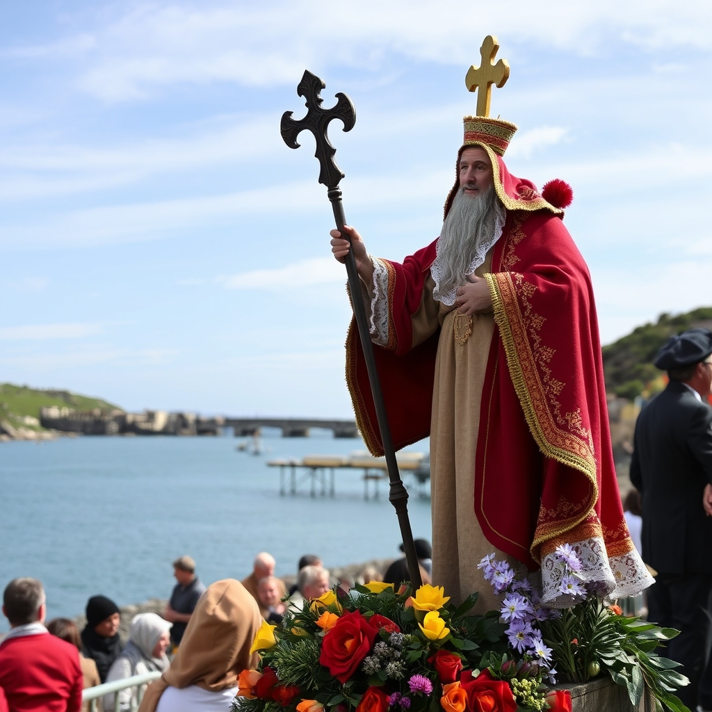 Romería de San Bieito do Mar en Laxe: santo e paisaxe costeira