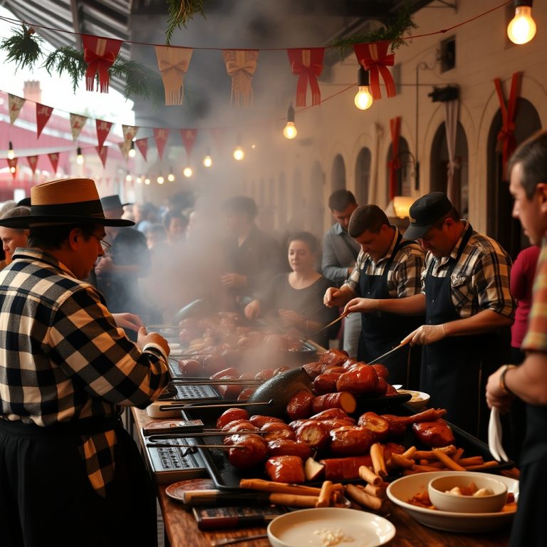 Festa do Churrasco de O Porriño: carne á brasa na comarca de Vigo