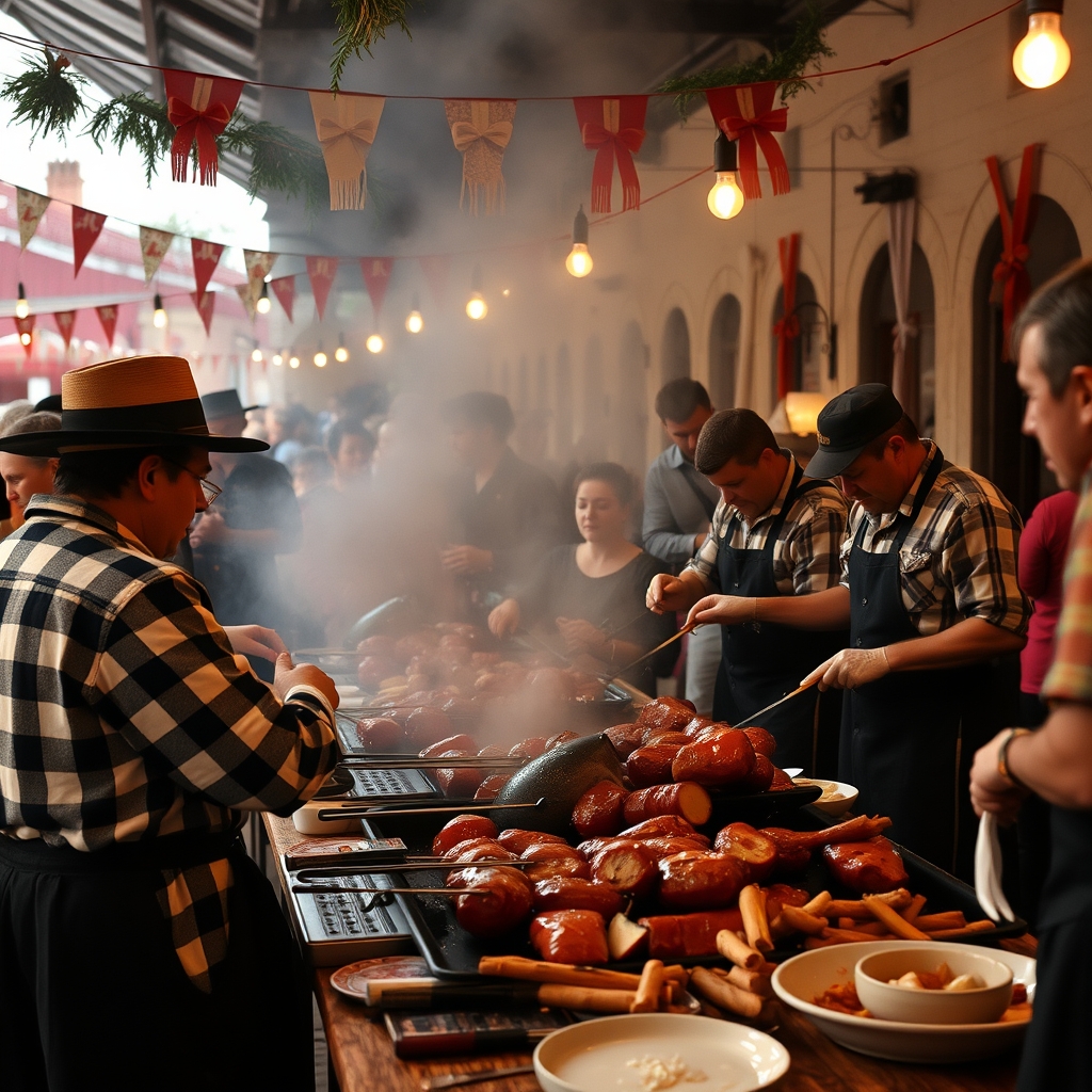 Festa do Churrasco de O Porriño: carne á brasa na comarca de Vigo
