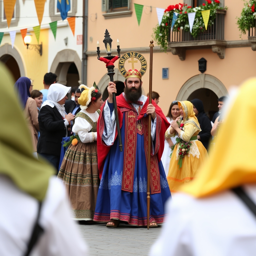 Romería de San Telmo en Tui: patrón dos mariñeiros no Miño