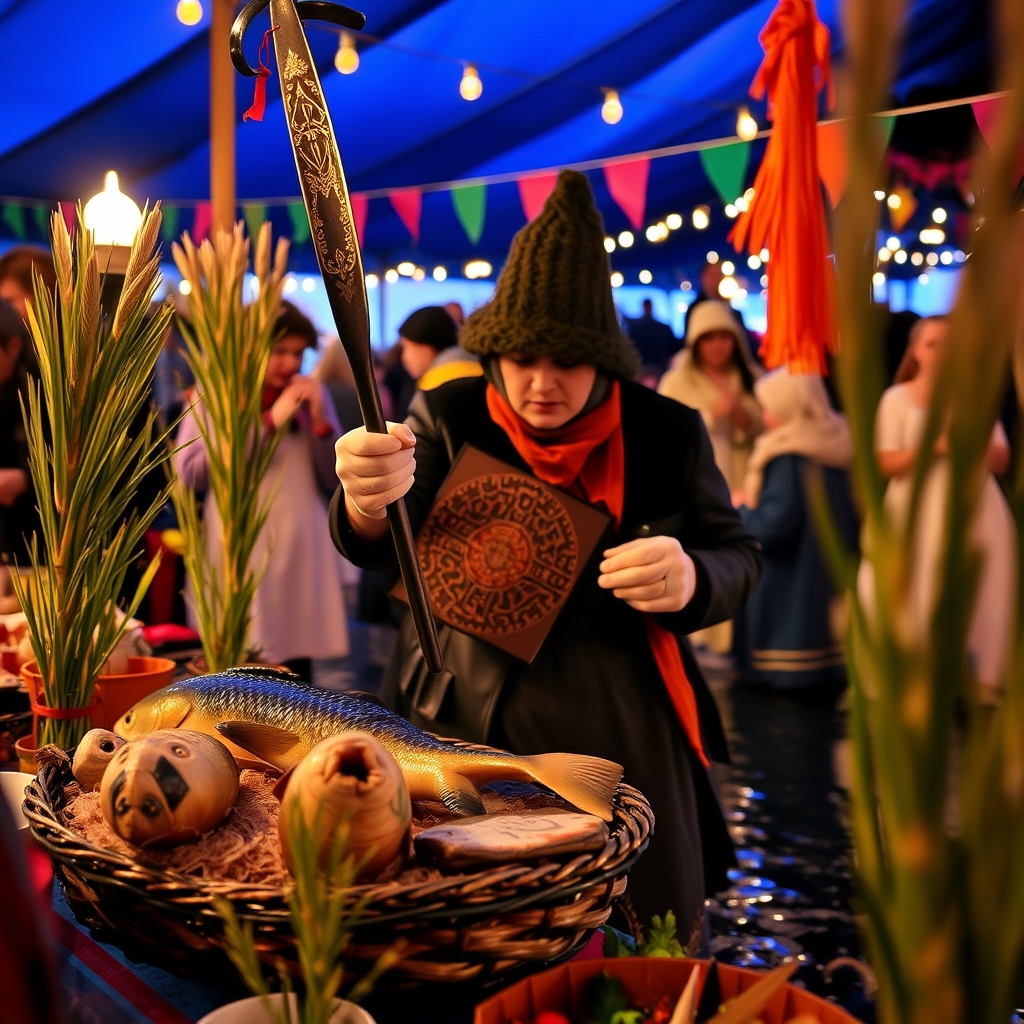 Festa do Peixe Espada de Bueu: peixe espada á grella na ría