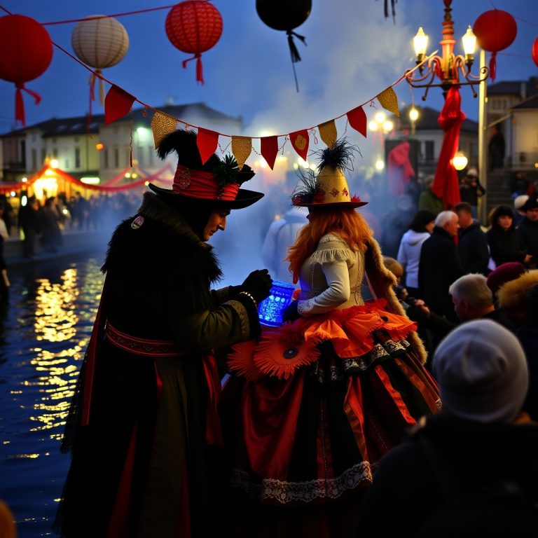 Carnaval de Neda: entroido no fondo da ría de Ferrol