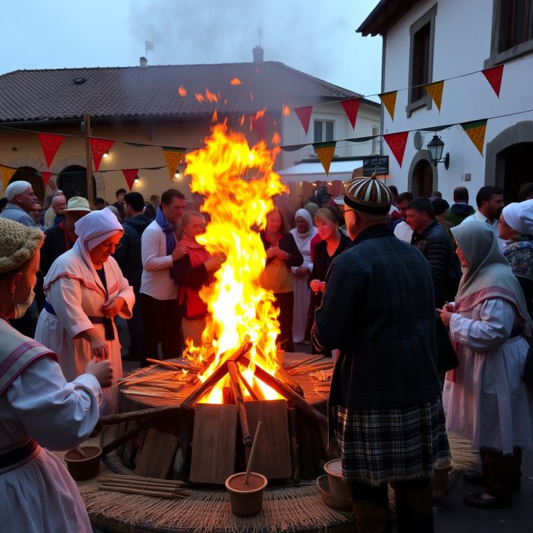 Festa da Queimada de Ourense: queimada e lendas galegas