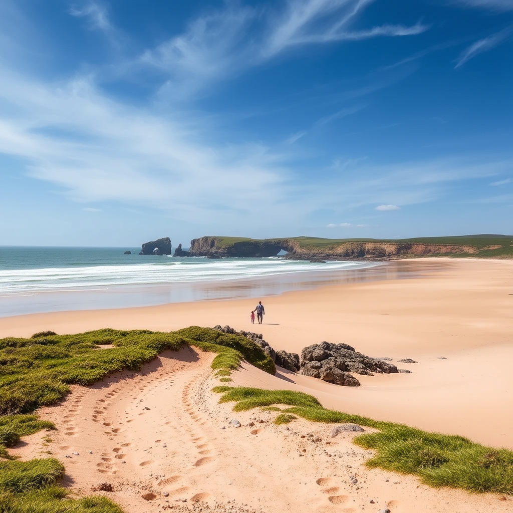 Sendeiro da Costa de Laxe: praias, cantís, Costa da Morte